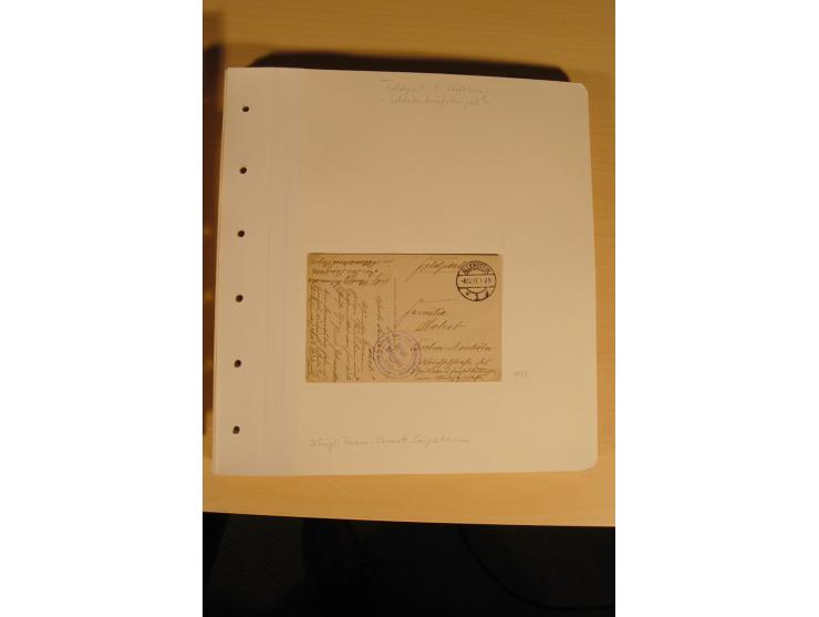 1807/1970, enorm umfangreiche und mit viel Sachkenntnis aufgebaute Sammlung mit ca. 1100 Briefen und Karten, ab Vorphilatelie