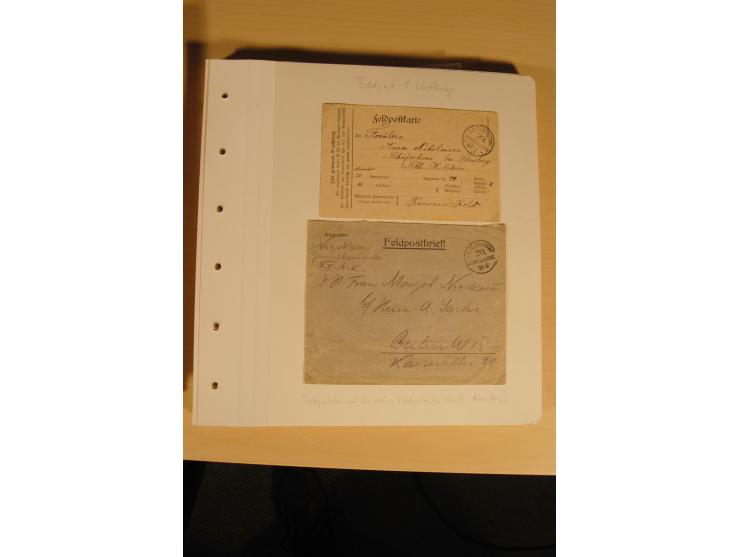 1807/1970, enorm umfangreiche und mit viel Sachkenntnis aufgebaute Sammlung mit ca. 1100 Briefen und Karten, ab Vorphilatelie