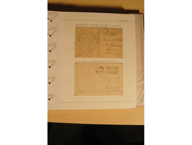 1807/1970, enorm umfangreiche und mit viel Sachkenntnis aufgebaute Sammlung mit ca. 1100 Briefen und Karten, ab Vorphilatelie