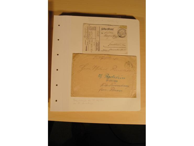 1807/1970, enorm umfangreiche und mit viel Sachkenntnis aufgebaute Sammlung mit ca. 1100 Briefen und Karten, ab Vorphilatelie