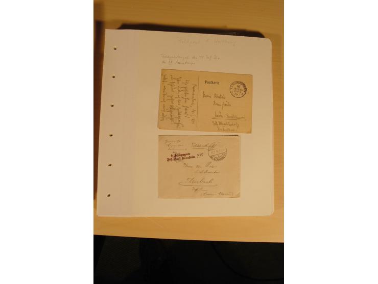 1807/1970, enorm umfangreiche und mit viel Sachkenntnis aufgebaute Sammlung mit ca. 1100 Briefen und Karten, ab Vorphilatelie