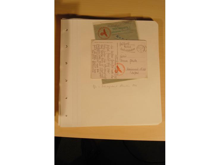 1807/1970, enorm umfangreiche und mit viel Sachkenntnis aufgebaute Sammlung mit ca. 1100 Briefen und Karten, ab Vorphilatelie