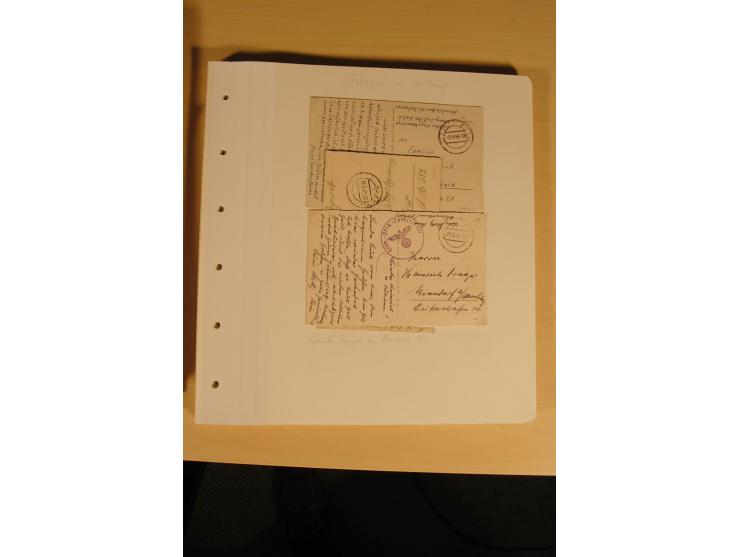 1807/1970, enorm umfangreiche und mit viel Sachkenntnis aufgebaute Sammlung mit ca. 1100 Briefen und Karten, ab Vorphilatelie
