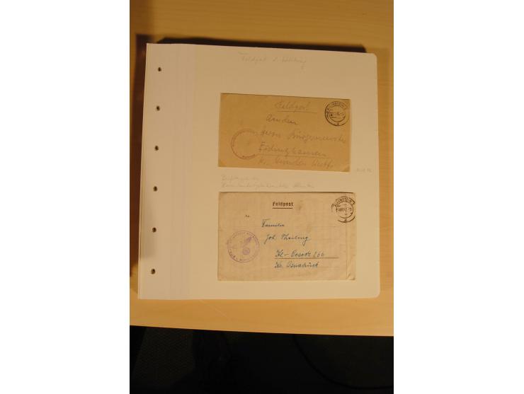 1807/1970, enorm umfangreiche und mit viel Sachkenntnis aufgebaute Sammlung mit ca. 1100 Briefen und Karten, ab Vorphilatelie