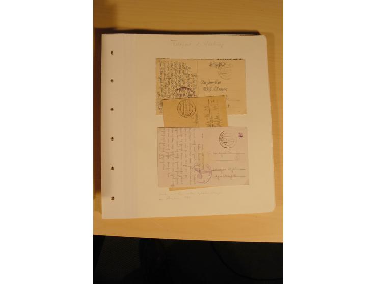 1807/1970, enorm umfangreiche und mit viel Sachkenntnis aufgebaute Sammlung mit ca. 1100 Briefen und Karten, ab Vorphilatelie