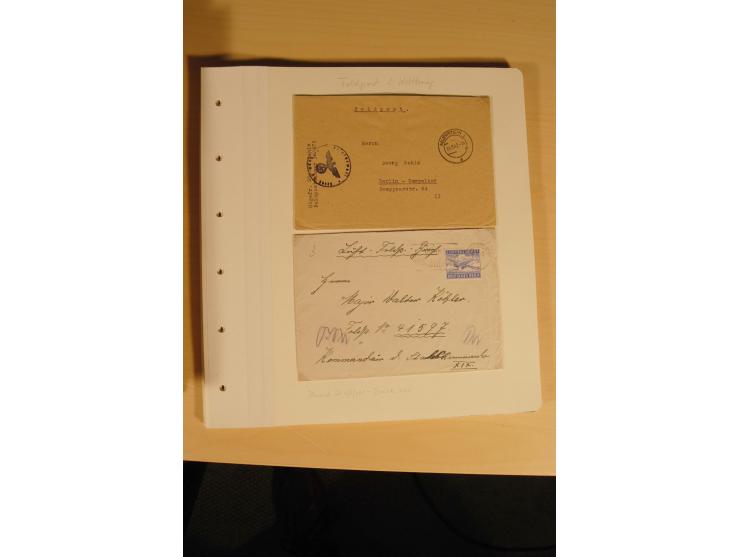 1807/1970, enorm umfangreiche und mit viel Sachkenntnis aufgebaute Sammlung mit ca. 1100 Briefen und Karten, ab Vorphilatelie
