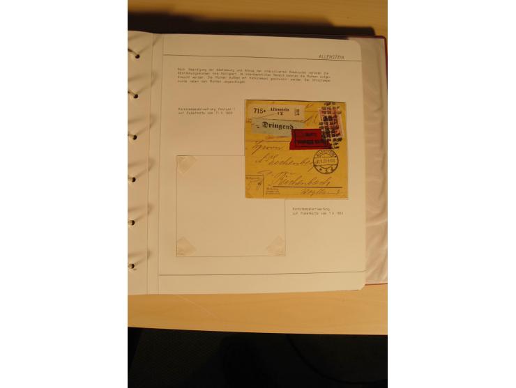 1807/1970, enorm umfangreiche und mit viel Sachkenntnis aufgebaute Sammlung mit ca. 1100 Briefen und Karten, ab Vorphilatelie