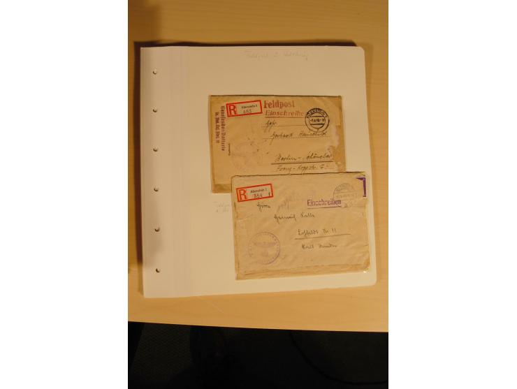 1807/1970, enorm umfangreiche und mit viel Sachkenntnis aufgebaute Sammlung mit ca. 1100 Briefen und Karten, ab Vorphilatelie