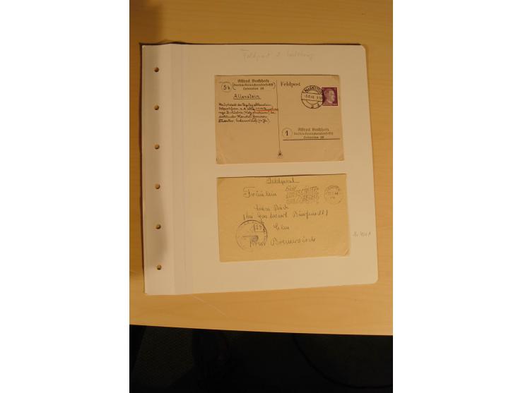 1807/1970, enorm umfangreiche und mit viel Sachkenntnis aufgebaute Sammlung mit ca. 1100 Briefen und Karten, ab Vorphilatelie