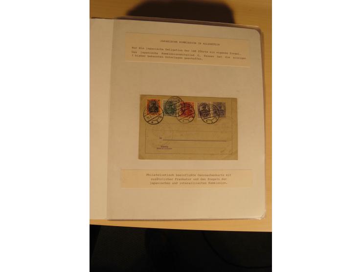 1807/1970, enorm umfangreiche und mit viel Sachkenntnis aufgebaute Sammlung mit ca. 1100 Briefen und Karten, ab Vorphilatelie