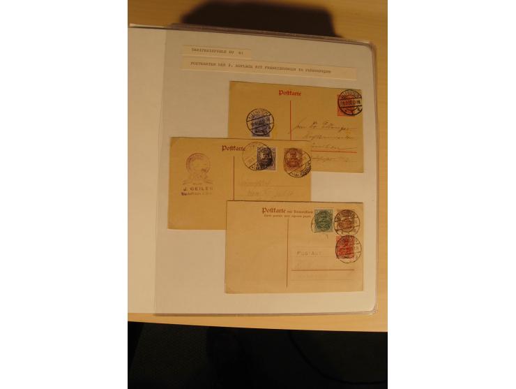 1807/1970, enorm umfangreiche und mit viel Sachkenntnis aufgebaute Sammlung mit ca. 1100 Briefen und Karten, ab Vorphilatelie