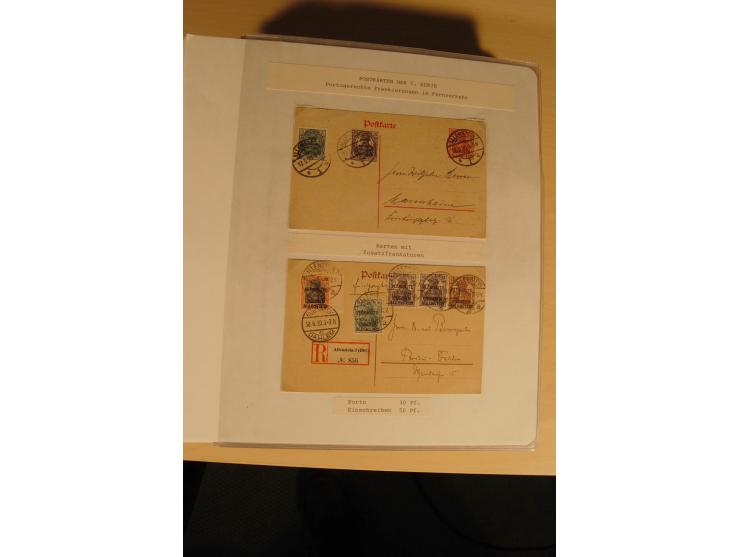 1807/1970, enorm umfangreiche und mit viel Sachkenntnis aufgebaute Sammlung mit ca. 1100 Briefen und Karten, ab Vorphilatelie