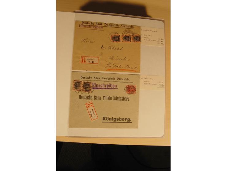 1807/1970, enorm umfangreiche und mit viel Sachkenntnis aufgebaute Sammlung mit ca. 1100 Briefen und Karten, ab Vorphilatelie