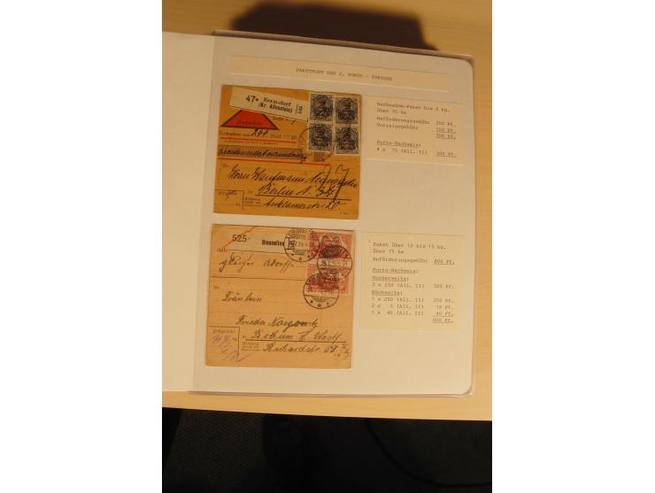 1807/1970, enorm umfangreiche und mit viel Sachkenntnis aufgebaute Sammlung mit ca. 1100 Briefen und Karten, ab Vorphilatelie