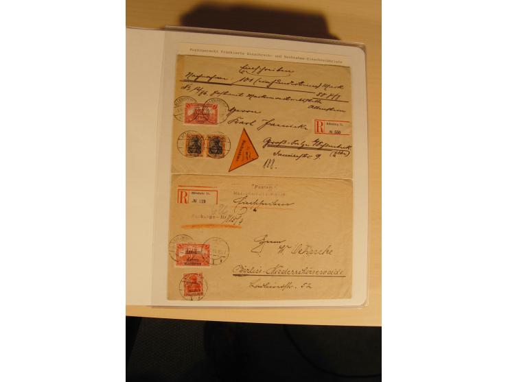 1807/1970, enorm umfangreiche und mit viel Sachkenntnis aufgebaute Sammlung mit ca. 1100 Briefen und Karten, ab Vorphilatelie