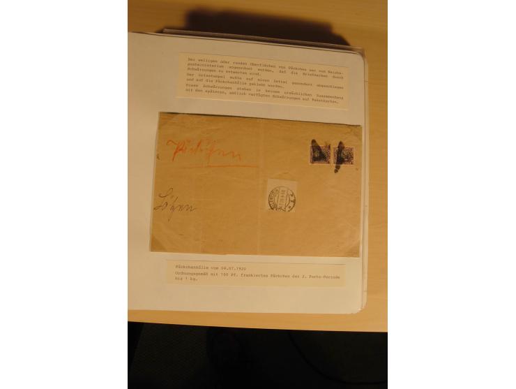 1807/1970, enorm umfangreiche und mit viel Sachkenntnis aufgebaute Sammlung mit ca. 1100 Briefen und Karten, ab Vorphilatelie