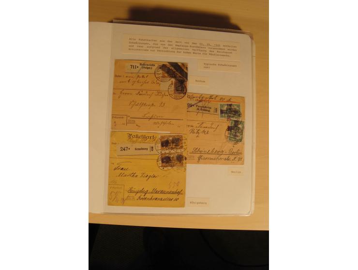 1807/1970, enorm umfangreiche und mit viel Sachkenntnis aufgebaute Sammlung mit ca. 1100 Briefen und Karten, ab Vorphilatelie