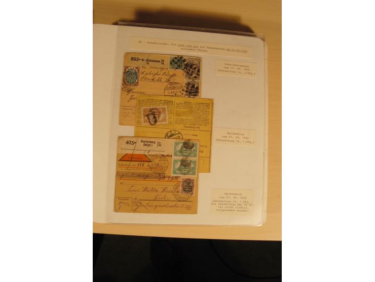 1807/1970, enorm umfangreiche und mit viel Sachkenntnis aufgebaute Sammlung mit ca. 1100 Briefen und Karten, ab Vorphilatelie