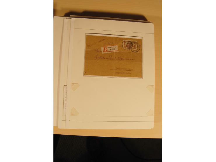 1807/1970, enorm umfangreiche und mit viel Sachkenntnis aufgebaute Sammlung mit ca. 1100 Briefen und Karten, ab Vorphilatelie