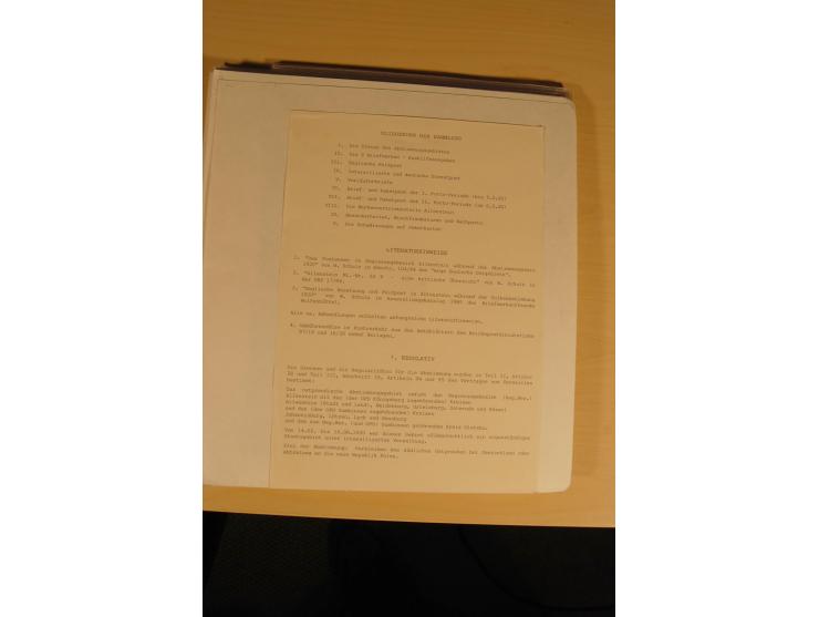 1807/1970, enorm umfangreiche und mit viel Sachkenntnis aufgebaute Sammlung mit ca. 1100 Briefen und Karten, ab Vorphilatelie