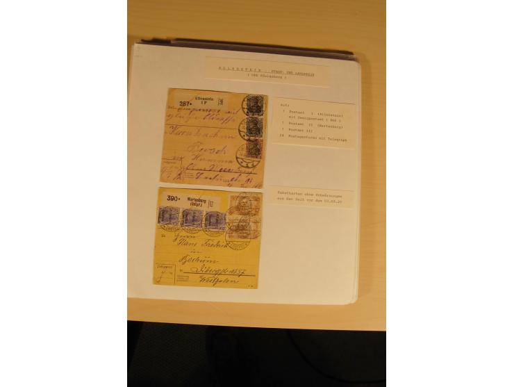 1807/1970, enorm umfangreiche und mit viel Sachkenntnis aufgebaute Sammlung mit ca. 1100 Briefen und Karten, ab Vorphilatelie