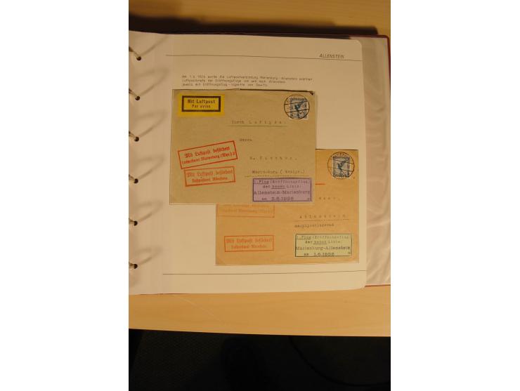 1807/1970, enorm umfangreiche und mit viel Sachkenntnis aufgebaute Sammlung mit ca. 1100 Briefen und Karten, ab Vorphilatelie
