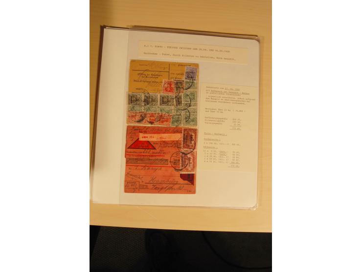 1807/1970, enorm umfangreiche und mit viel Sachkenntnis aufgebaute Sammlung mit ca. 1100 Briefen und Karten, ab Vorphilatelie