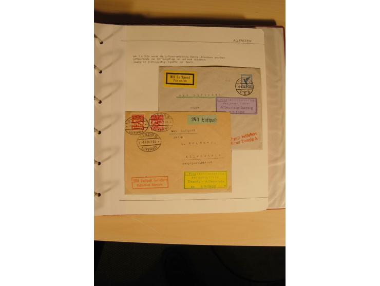 1807/1970, enorm umfangreiche und mit viel Sachkenntnis aufgebaute Sammlung mit ca. 1100 Briefen und Karten, ab Vorphilatelie
