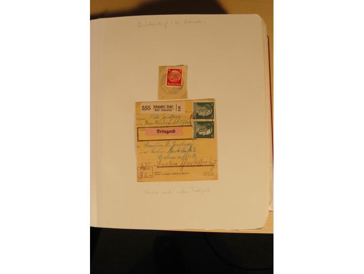1807/1970, enorm umfangreiche und mit viel Sachkenntnis aufgebaute Sammlung mit ca. 1100 Briefen und Karten, ab Vorphilatelie