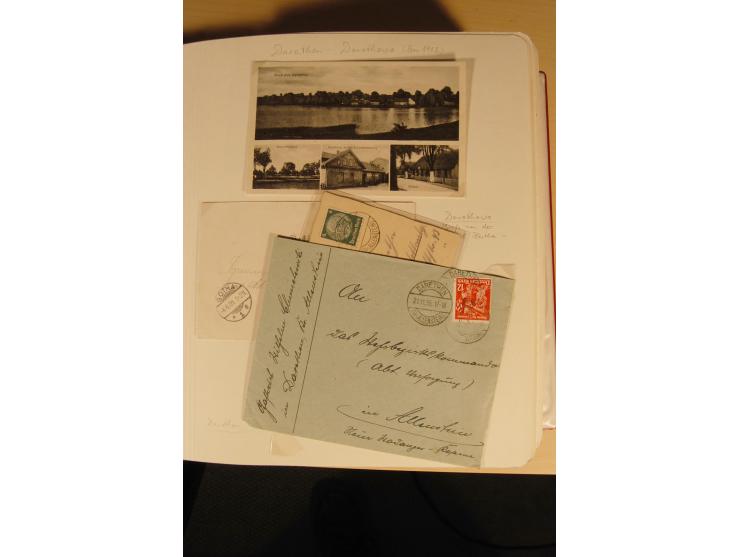 1807/1970, enorm umfangreiche und mit viel Sachkenntnis aufgebaute Sammlung mit ca. 1100 Briefen und Karten, ab Vorphilatelie