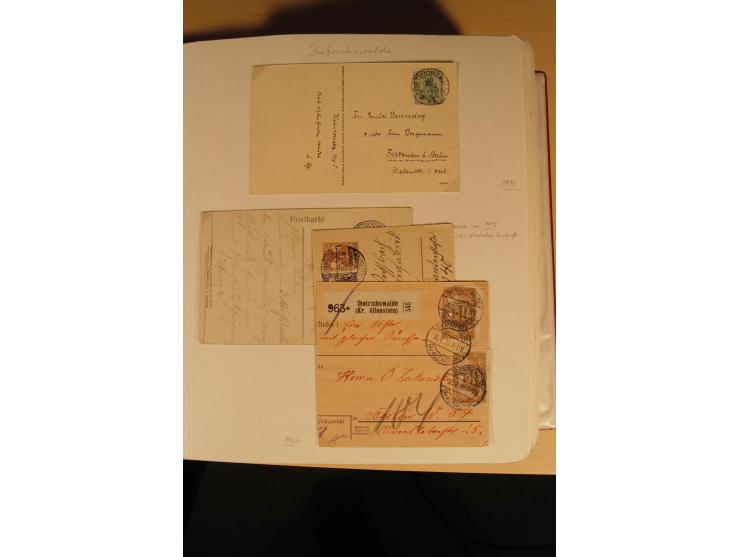 1807/1970, enorm umfangreiche und mit viel Sachkenntnis aufgebaute Sammlung mit ca. 1100 Briefen und Karten, ab Vorphilatelie