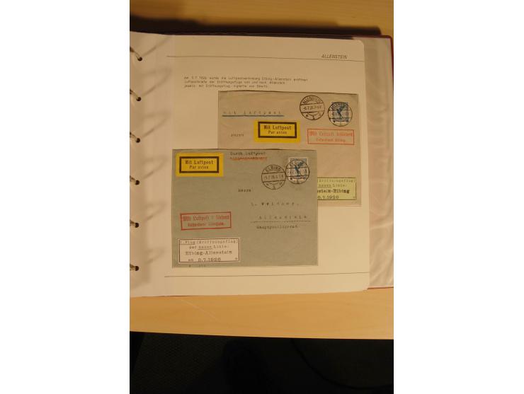 1807/1970, enorm umfangreiche und mit viel Sachkenntnis aufgebaute Sammlung mit ca. 1100 Briefen und Karten, ab Vorphilatelie