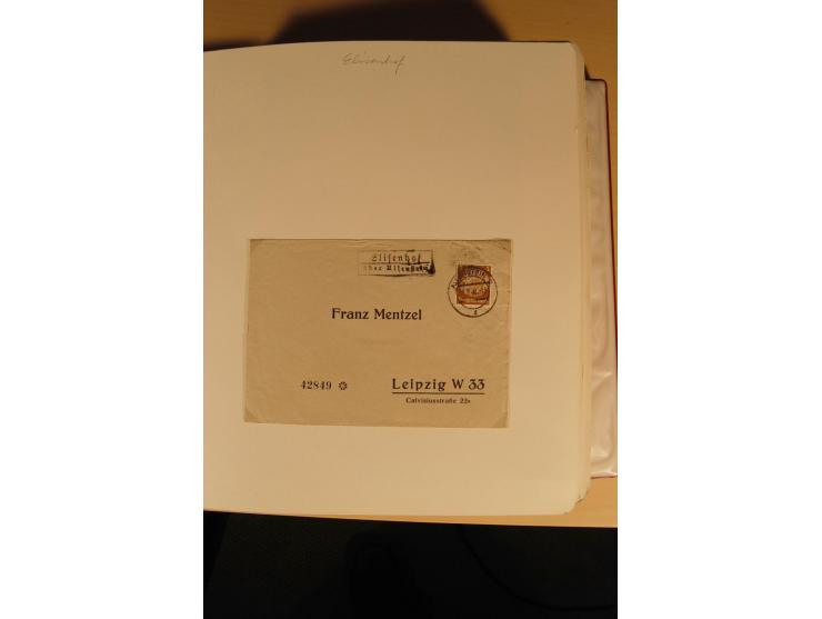 1807/1970, enorm umfangreiche und mit viel Sachkenntnis aufgebaute Sammlung mit ca. 1100 Briefen und Karten, ab Vorphilatelie