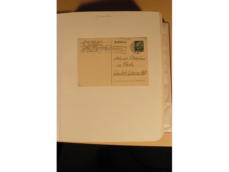 1807/1970, enorm umfangreiche und mit viel Sachkenntnis aufgebaute Sammlung mit ca. 1100 Briefen und Karten, ab Vorphilatelie
