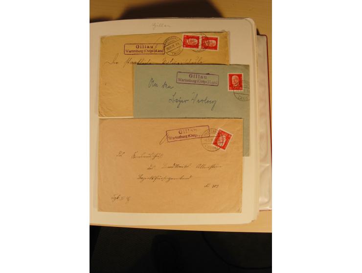 1807/1970, enorm umfangreiche und mit viel Sachkenntnis aufgebaute Sammlung mit ca. 1100 Briefen und Karten, ab Vorphilatelie