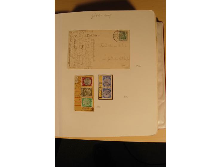 1807/1970, enorm umfangreiche und mit viel Sachkenntnis aufgebaute Sammlung mit ca. 1100 Briefen und Karten, ab Vorphilatelie