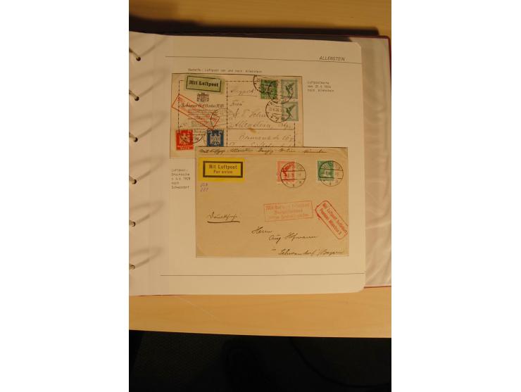 1807/1970, enorm umfangreiche und mit viel Sachkenntnis aufgebaute Sammlung mit ca. 1100 Briefen und Karten, ab Vorphilatelie