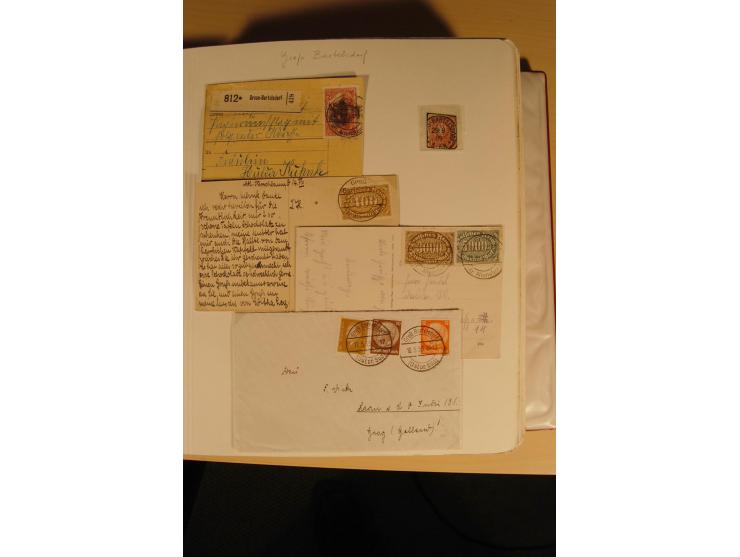 1807/1970, enorm umfangreiche und mit viel Sachkenntnis aufgebaute Sammlung mit ca. 1100 Briefen und Karten, ab Vorphilatelie