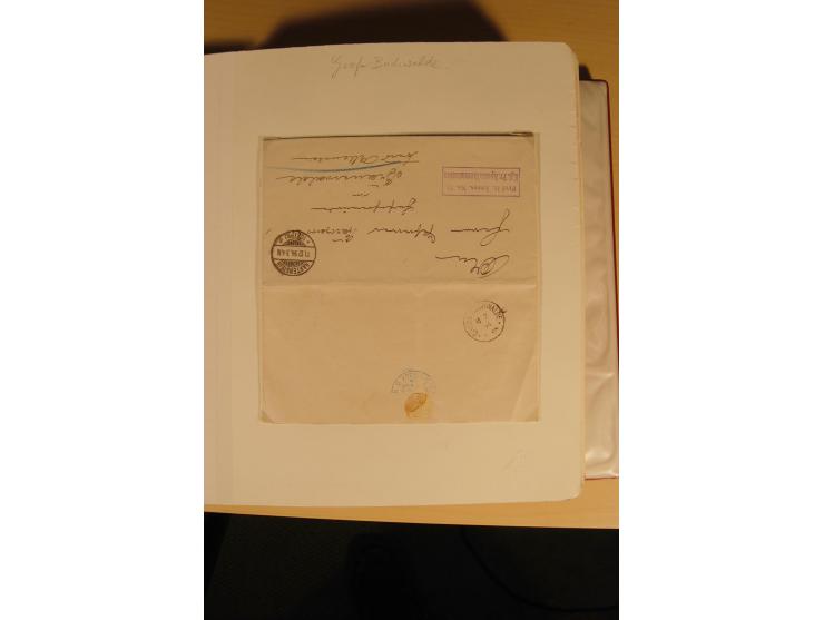 1807/1970, enorm umfangreiche und mit viel Sachkenntnis aufgebaute Sammlung mit ca. 1100 Briefen und Karten, ab Vorphilatelie