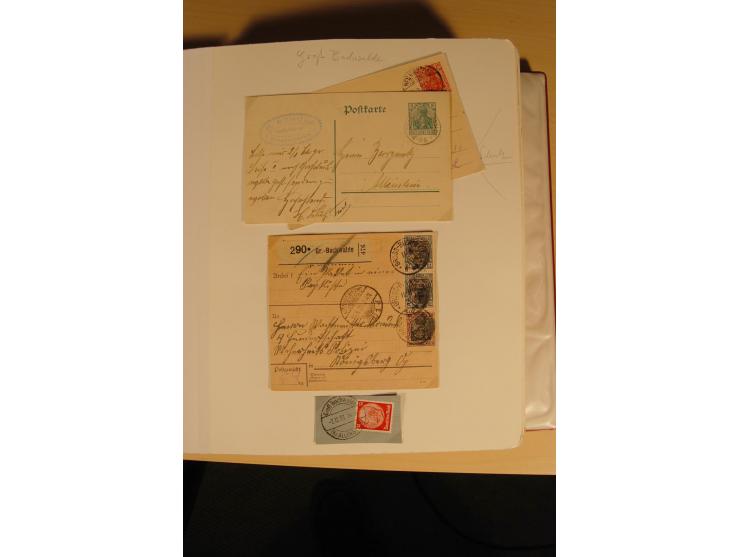 1807/1970, enorm umfangreiche und mit viel Sachkenntnis aufgebaute Sammlung mit ca. 1100 Briefen und Karten, ab Vorphilatelie