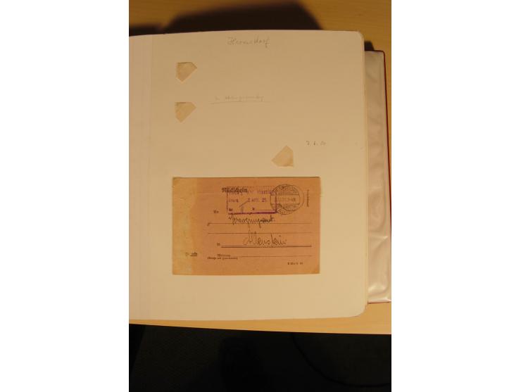 1807/1970, enorm umfangreiche und mit viel Sachkenntnis aufgebaute Sammlung mit ca. 1100 Briefen und Karten, ab Vorphilatelie