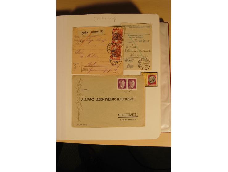 1807/1970, enorm umfangreiche und mit viel Sachkenntnis aufgebaute Sammlung mit ca. 1100 Briefen und Karten, ab Vorphilatelie