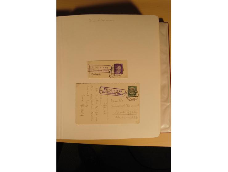1807/1970, enorm umfangreiche und mit viel Sachkenntnis aufgebaute Sammlung mit ca. 1100 Briefen und Karten, ab Vorphilatelie