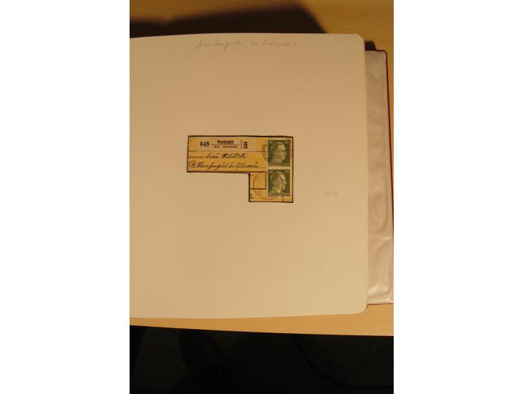 1807/1970, enorm umfangreiche und mit viel Sachkenntnis aufgebaute Sammlung mit ca. 1100 Briefen und Karten, ab Vorphilatelie
