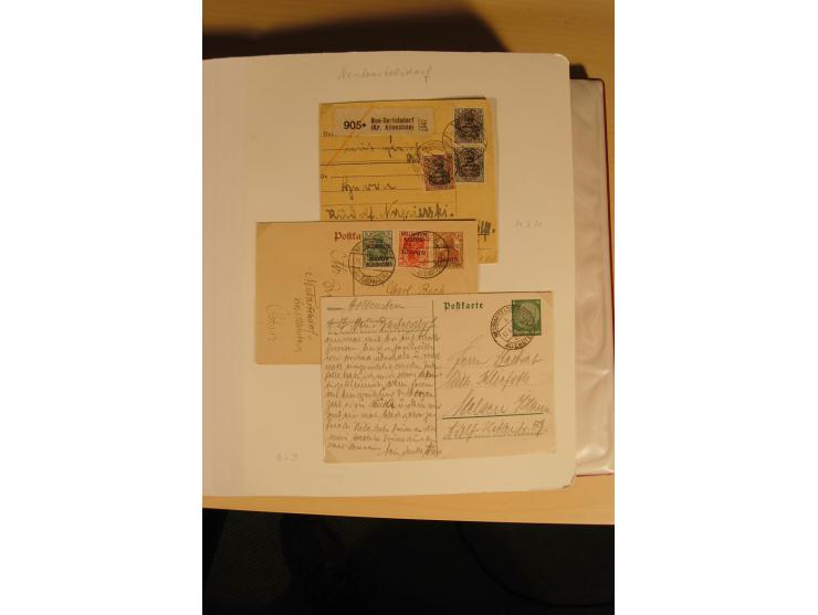 1807/1970, enorm umfangreiche und mit viel Sachkenntnis aufgebaute Sammlung mit ca. 1100 Briefen und Karten, ab Vorphilatelie