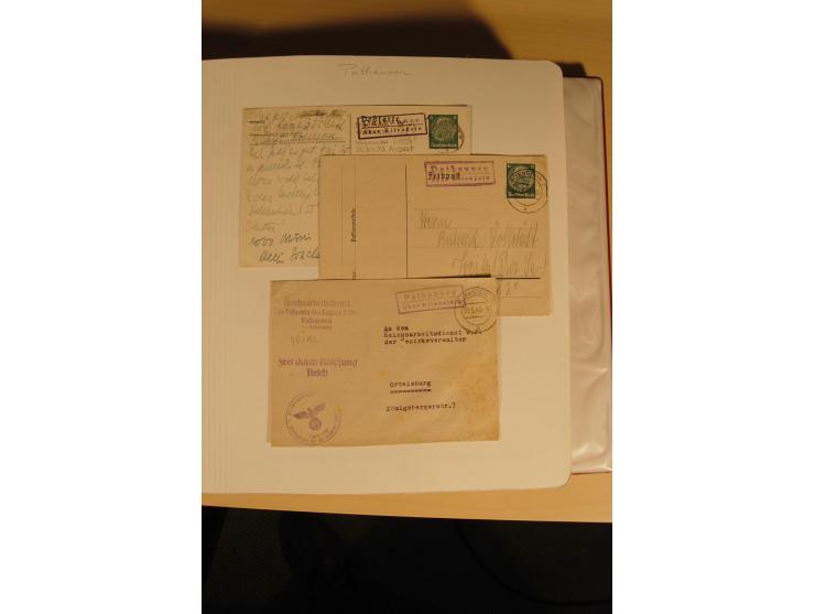 1807/1970, enorm umfangreiche und mit viel Sachkenntnis aufgebaute Sammlung mit ca. 1100 Briefen und Karten, ab Vorphilatelie