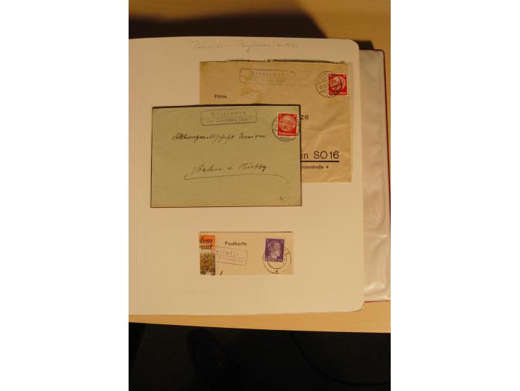 1807/1970, enorm umfangreiche und mit viel Sachkenntnis aufgebaute Sammlung mit ca. 1100 Briefen und Karten, ab Vorphilatelie