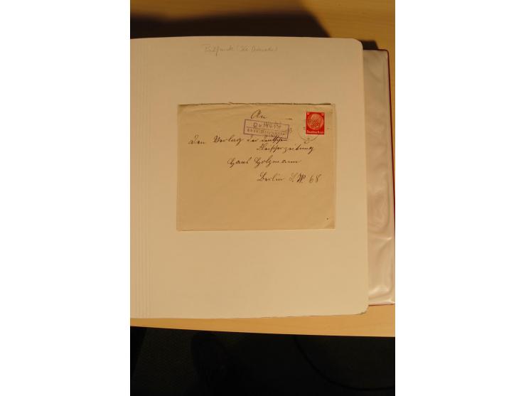 1807/1970, enorm umfangreiche und mit viel Sachkenntnis aufgebaute Sammlung mit ca. 1100 Briefen und Karten, ab Vorphilatelie