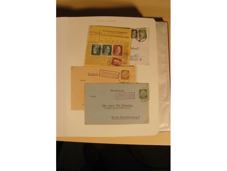 1807/1970, enorm umfangreiche und mit viel Sachkenntnis aufgebaute Sammlung mit ca. 1100 Briefen und Karten, ab Vorphilatelie
