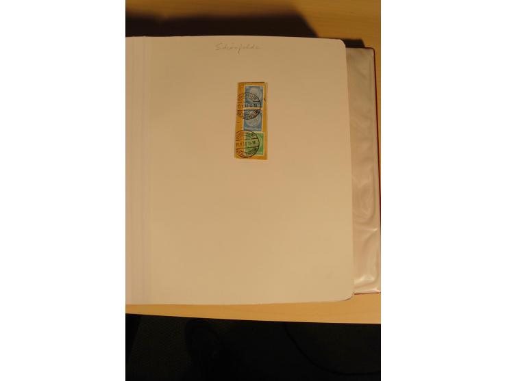 1807/1970, enorm umfangreiche und mit viel Sachkenntnis aufgebaute Sammlung mit ca. 1100 Briefen und Karten, ab Vorphilatelie